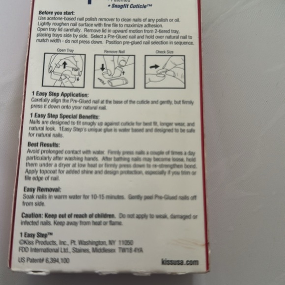 French Tip Press On nails - Picture 2 of 2